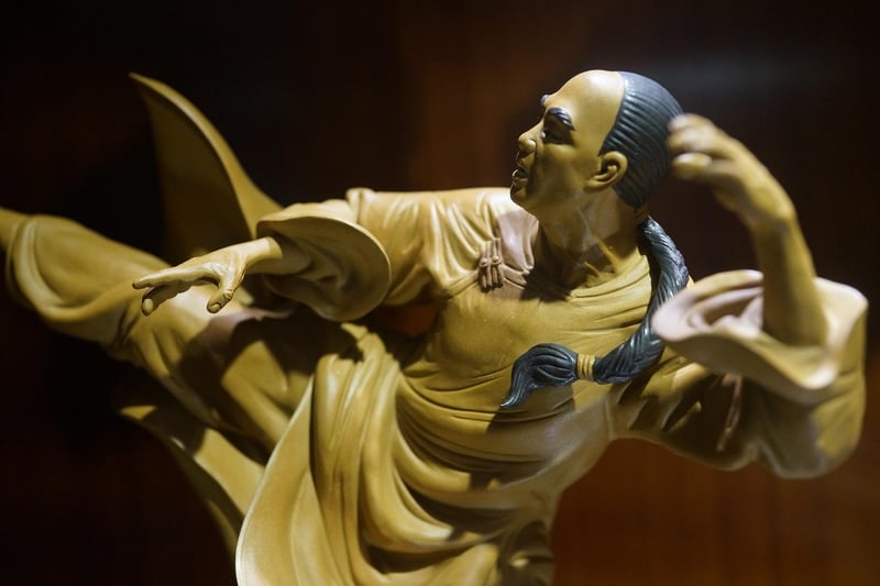 Wu Style martial artist